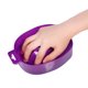 thumbnail image 1 of Tazón para el cuidado de las u?as, Bandeja de remojo Nail Art Manicure Care Soak Bowl Tray Esmalte removedor de tratamiento Manicure Spa Tool(Púrpura) Ecomeon no, 1 of 6