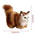 thumbnail image 4 of MesaSe Jouets en Peluche Simulation Chat Modèles d'Animaux Cadeaux pour Enfants, 4 of 4