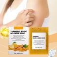 thumbnail image 2 of Xihbxyly Jabón de Limón y Cúrcuma, Limpiador Facial Iluminador y Corporal, Reafirmante de Poros y Antipigmentación, Jabón de Ducha Suave y Nutritivo, Rutina Diaria de Cuidado de La Piel, Apto para To, 2 of 7