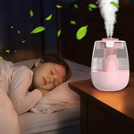

Humidifier Household Large Volume Cool Mist Humidifiers For Bedroom New Large Baby Humidifier Capacity Bedroom Silent Humidifiers For Bedroom Usb Air Humidifier Desktop Atomizing Humidifier