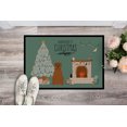 thumbnail image 2 of Carolines Treasures CK7636MAT 18 x 27 in. Dogue De Bourdeaux Christmas Everyone Indoor or Outdoor Mat, 2 of 4