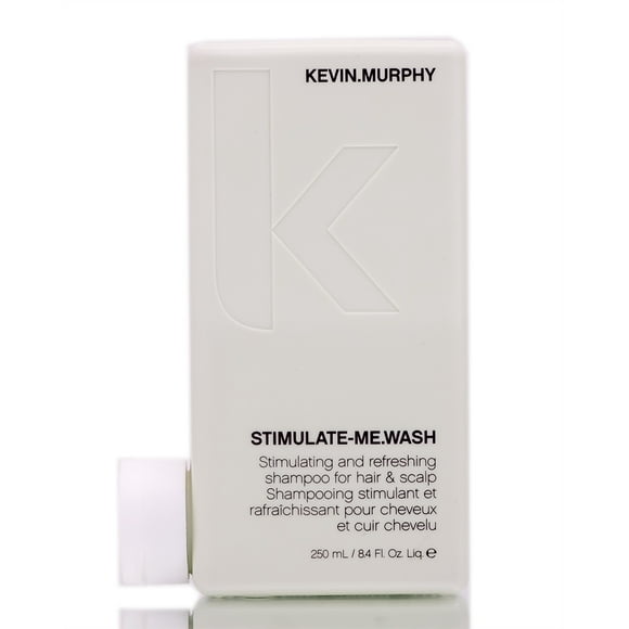 8.4 oz , Kevin Murphy Stimulate Me Wash Shampoo , Hair Beauty Product - Pack of 1 w/ Sleek Pin Comb