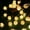 Beige, variant on LED Rattan Ball String Lights USB Powered Fairy Lights for Bedroom Wedding Party Decor Indoor Outdoor Decoration Warm White