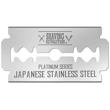 Viking Revolution - Double Edge Razor Blades - Men's Safety Razor Blades for Shaving Japanese Steel - 50 Count