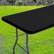 thumbnail image 5 of Premium Washable Folding Picnic Table Cloth Protector for Outdoor Patio Rectangle Tables-tun, 5 of 5