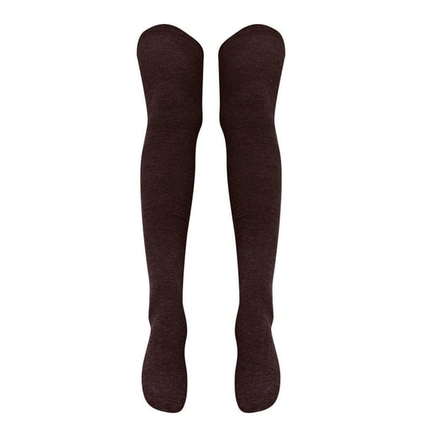 Calcetines Antideslizantes hasta El Mujer, Medias Por de , Calcetines para , café BLESIY Calcetines de mujer hasta el muslo