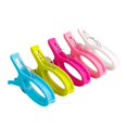 thumbnail image 1 of Clips grandes para tumbonas de 12 x 8 x 2,5 cm, 8 pinzas de plástico para ropa, pasadores de clip de resortes reforzados para toallas de playa/ropa/edredones/sábanas, hogar usado o vacaciones, multicolor XianweiShao 8390615632966, 1 of 1