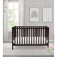 thumbnail image 4 of Delta Children Heartland 4-in-1 Convertible Baby Crib, Dark Chocolate, 4 of 13