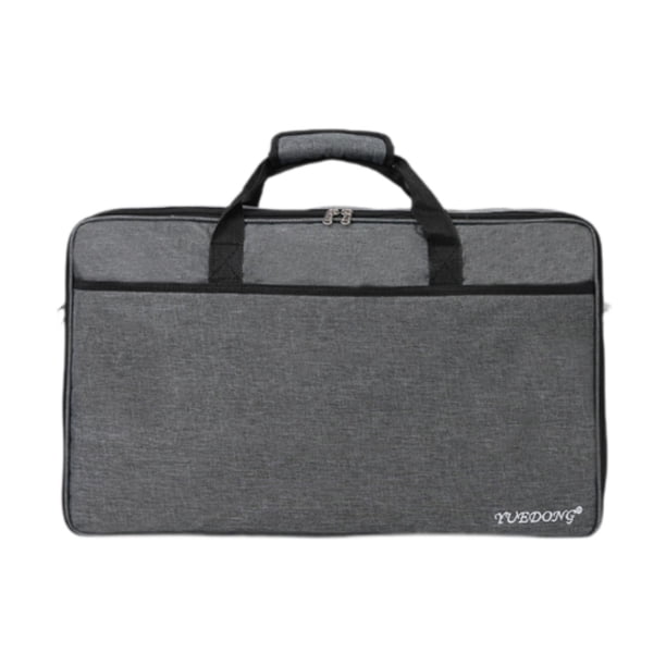 Bolsa para pedalera de efectos ligera con correa de hombro ajustable y gruesa 58x34x12.5cm