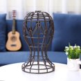 thumbnail image 4 of CNKOO Wig Stands Hat Cap Holder Plastic Storage Rack Wigs Support Tool (Black), 4 of 6