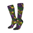 thumbnail image 2 of Balery Mardi Gras7 Fun Novelty Socks Men'S Women'S Crew Socks Funny Crazy Novelty Socks Quirky And Cool Socks, 2 of 9