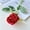 Red, variant on A high-quality, realistic artificial Bulgarian rose, suitable for home decorations, weddings, and Valentine's Day.