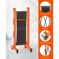 thumbnail image 5 of Industrial Expandable Metal Barricade, Easily Assembled Safety Barrier with Casters, Flexible Mobile Gate, Adjustable Traffic Fence,Retractable Driveway Gate for Traffic Control,Outdoor Fence for Road, 5 of 5