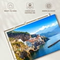 thumbnail image 6 of Elephant Stock Amalfi Coast Daylight Wall Art - Horizontal Canvas Wall Art - Living Room Wall Decor - Beach Canvas - Blue And Green Decor - 12" x 8", 6 of 8