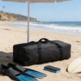 thumbnail image 6 of Heavy Duty Waterproof Oxford Cloth Duffle Bag 60L Outdoor Travel Gear Organizer with Reinforced Handles for Camping, Moving, and Gym, 6 of 6
