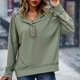 thumbnail image 4 of Gibobby Sudadera con cierre mujer, Sudadera con Capucha de Camuflaje Sudadera con Capucha para Mujer(Verde,M), 4 of 5