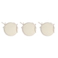 thumbnail image 2 of Wosthever Cojines agradables a la piel para sillas de patio - Textura y fácil de limpiar No daña las sillas Colorido Beige 30cm Type1 NO1, 2 of 6
