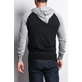 thumbnail image 4 of Victorious Men's Raglan Light Weight Zip Down Hoodie TH864 - BGY -2XL, 4 of 4