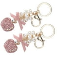 thumbnail image 2 of Bag Keychain Pendant2Pcs Keychain Pendant Pearl Pearl Keychain Pendant Keychain Pendant Reliable and Durable, 2 of 4