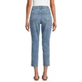 thumbnail image 3 of Time and Tru Women's High Rise Mom Jeans, 27” Inseam, Sizes 2-20, 3 of 7