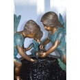 thumbnail image 3 of Nifao Three Fairies Outdoor Fountain Statue, Bronze Garden Water Feature Sculpture for Patio & Yard, 41"L x 38"W x 55"H, 3 of 12