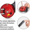 thumbnail image 3 of 300DB super train horn 1 pair 12V 300DB super train horn for trucks SUV car boat electric horn motorcycle horn popular, 3 of 5