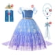 thumbnail image 4 of Disfraz de Frozen para niñas, vestido de princesa, Reina de la nieve, Cosplay, Carnaval, cumpleaños, ropa de Elsa, ropa de fantasía, 2 a 10 años, 4 of 5