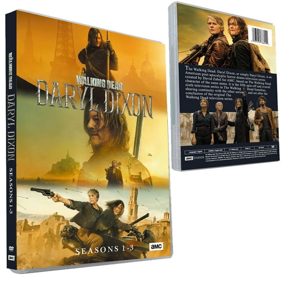 The Walking Dead Daryl Dixon Seasons 1-3 DVD 6Disc Box Set Brand New