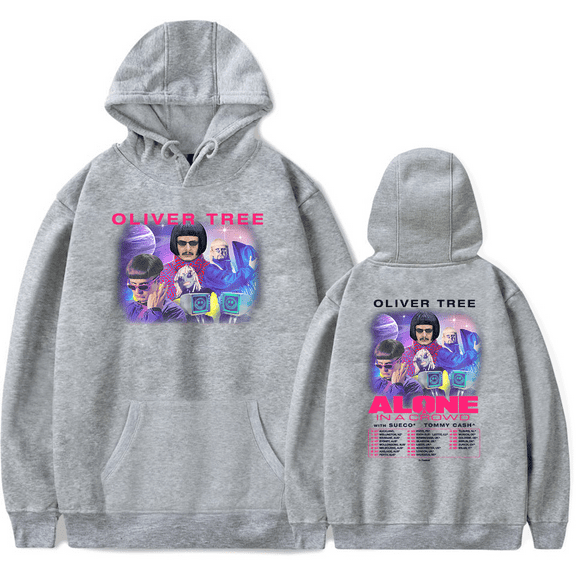Oliver Tree Merch Hoodie Alone In A Crowd Men Women Pullover Hoodies