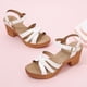 thumbnail image 4 of Amzcrzy Zapatos de mujer,Zapatos de mujer,Zapatillas de mujer, Sandalias de verano informales con hebilla y suela gruesa para mujer, sandalias de tacón alto a la moda Sandalias Mujer Zapatillas De Ca, 4 of 4