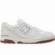 thumbnail image 1 of New Balance 550 White Gum BB550WGU NB Basketball Shoes Casual Suede Sneakers, 1 of 5