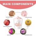 thumbnail image 4 of Crema exfoliante corporal HUOGUO Peach para limpieza profunda y blanqueamiento de la piel, 4 of 5