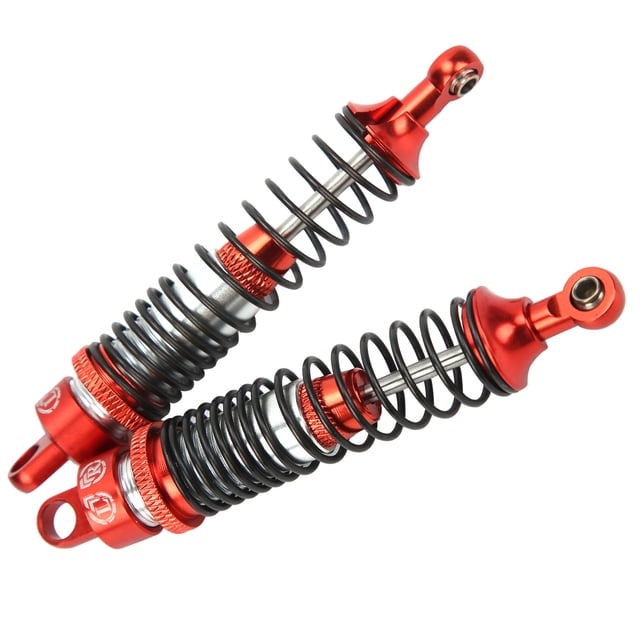 Noref Ensemble de 2 Amortisseurs en Métal 100mm pour HSP / RGT / Himoto / Redcat 1/10 Voiture RC, RC pour HSP/RGT/Himoto/Redcat