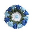 thumbnail image 1 of Placemat 2 3D Flower Crochet Handmade Floral Of The Valley For Drinks Cup Home Table Precision Crafted Tableware, 1 of 4