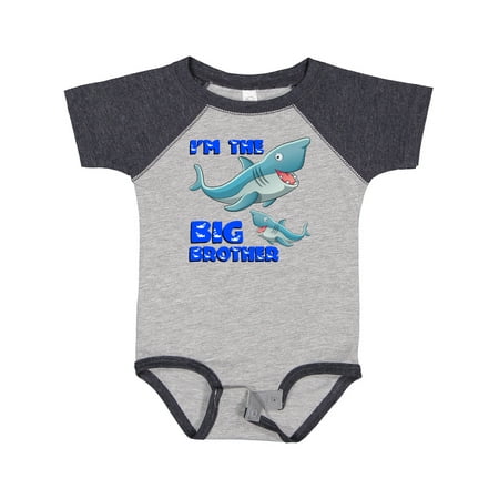 

Inktastic I m the Big Brother Shark Gift Baby Boy Bodysuit