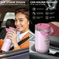 thumbnail image 6 of 1pc Teachers' Day 30oz Tumbler with Straw & Handle - Insulated Stainless Steel Cup | Holiday Gift for Man Women (Christmas, Valentine's, Birthday), 6 of 7