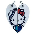 thumbnail image 3 of Hello Kitty and Dear Daniel Matching Heart Necklaces Keyrings | Hello Kitty Couples or BFF Gift | Valentine's Day Gift for Him or Her, 3 of 6