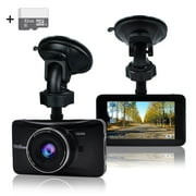 Dash Cam 1080P Full HD 3 Inch Dashboard Camera Car Recorder with 32GB