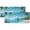 Pattern-5, variant on Ocean Beach Kitchen Valance Curtains Sea Wave Plam Trees Sunset Seaside Scenery Rod Pocket Valances for Bedroom Living Room Dining Room 54 by 18 in, 2 Panel