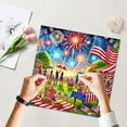 thumbnail image 6 of 300 Piece Puzzles for Kids, Puzzle for Kids, 2Mm Thick, Square form, Family Game Night, Party decorations, Patriotic decorations, 15X15 in, 1 Pc, 6 of 8