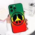 thumbnail image 3 of Funda de teléfono Bob Marley Rasta Lion para iPhone 13 14 15 11 12 Mini Pro Max Carcasa transparente, 3 of 5