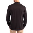 thumbnail image 2 of Men's-Cutter & Buck  Black Hawaii Rainbow Warriors Virtue DryTec Quarter-Zip Pullover, 2 of 2