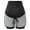 Gray-black, variant on Maacie Women Maternity Over-The-Belly Shorts Yoga Workout Drawstring Waist