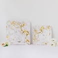 thumbnail image 3 of Weddingstar Large Square Disposable Paper Party Plates - Geo Marble - Set Of 8, 3 of 4
