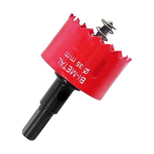 Kenally Cortador de agujeros de metal de precisión, eficiente y profesional para un diámetro preciso de sierras de . Herramientas eléctricas Φ35mm