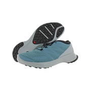 Salomon Mens Sense Flow Trail Running, Bluestone/Pearl Blue/Lapis Blue, 10