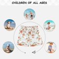 thumbnail image 6 of FORMRS Boys Swim Trunks Quick Dry Mesh Liner Boardshorts Sizes XS-XL, Orange Floral Blooms, 6 of 7
