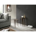 thumbnail image 5 of Nia Large Nest Side Table, Metal Top in Brushed Bronze, Metal Base in Brushed Bronze and Gold, 5 of 5