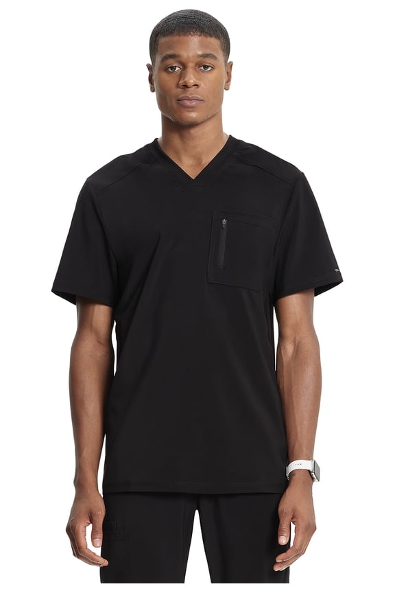 Infinity Cherokee Men Scrubs Top Tuckable V-Neck CK910A