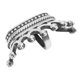 thumbnail image 1 of Clip con dije de cremallera colgantes con clip  plateada dije con cremallera colgante con clip suministros para hacer ropa DIY para personas mayores ANGGREK Otros, 1 of 8